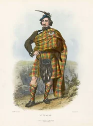 Buchanan, aus The Clans of the Scottish Highlands, 1845